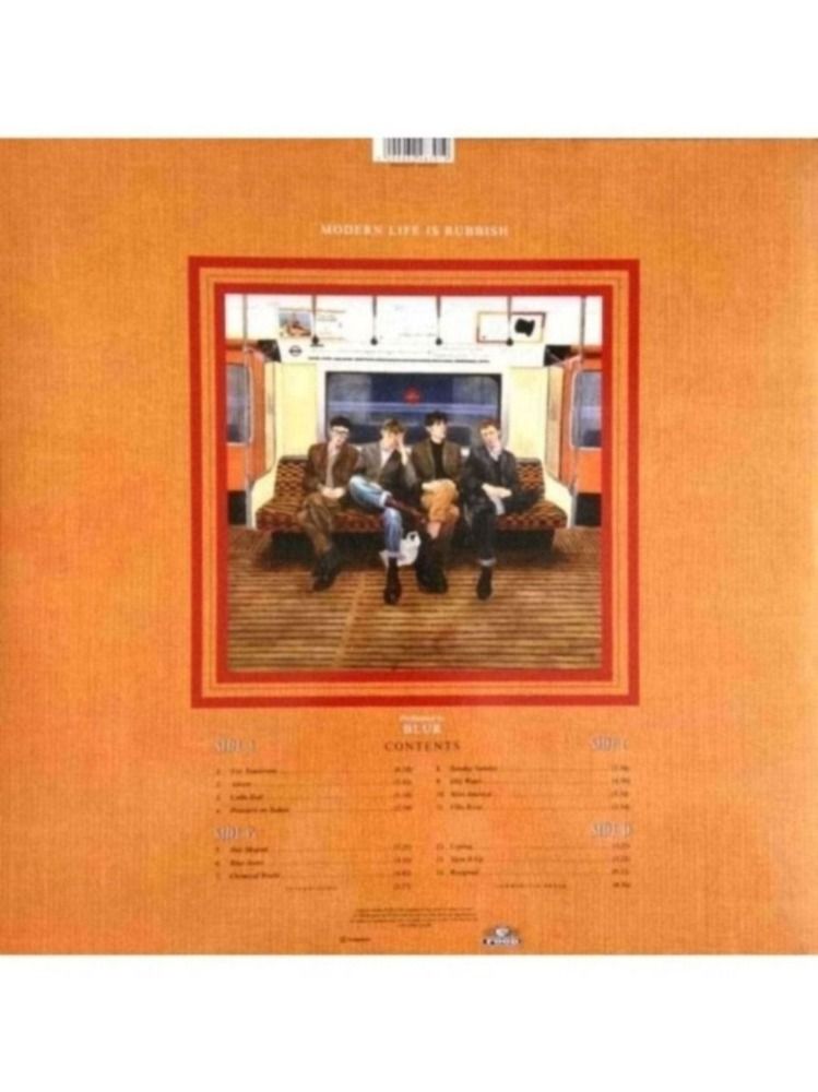 Виниловая пластинка Blur - Modern Life Is Rubbish