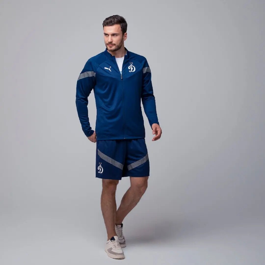 Куртка спортивная PUMA 1, размер M, темно-синий — фото 1