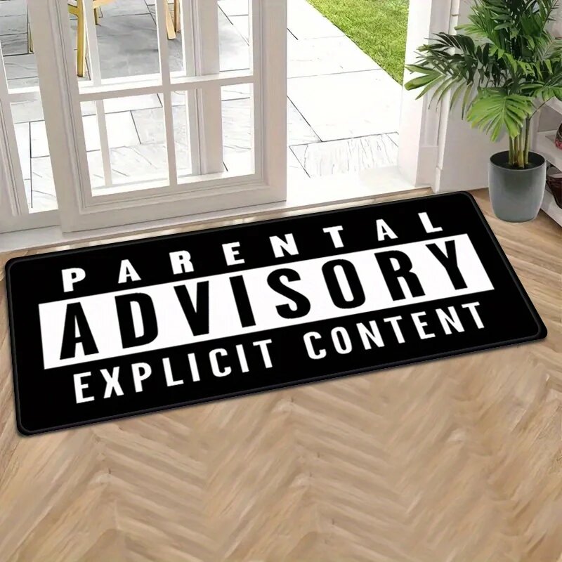 Коврик VIKAMA "Parental Advisory" для кухни