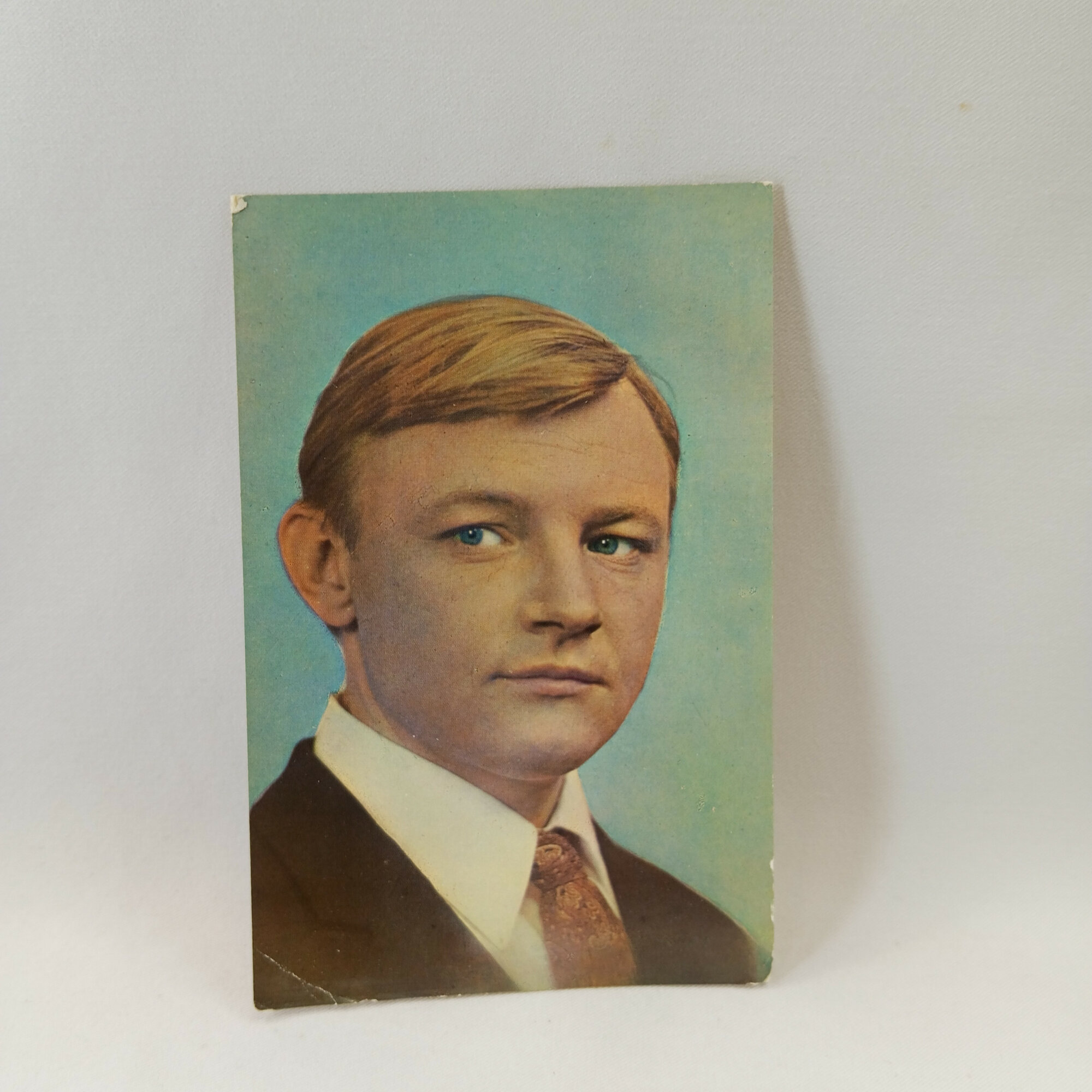 Открытка советская СССР. Михаил Кононов, портрет актера советского кино. Винтаж