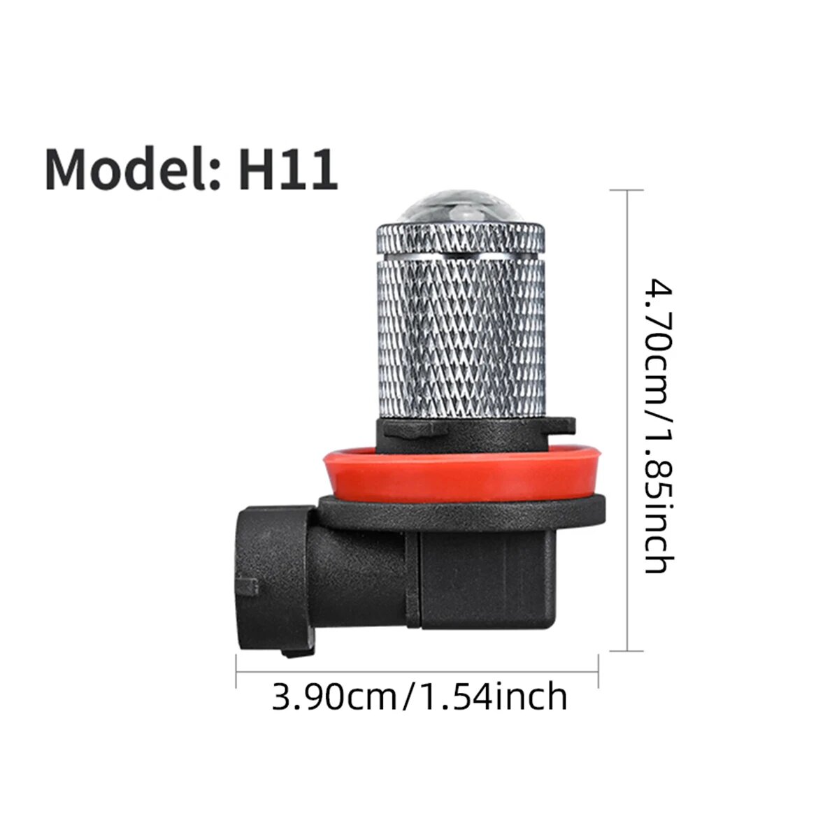 Светодиодная лампа H11, желтый свет