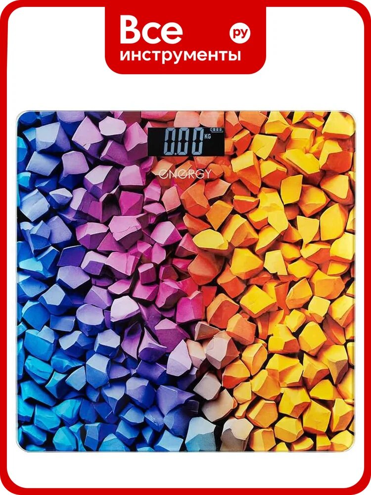 Весы напольные электронные ENERGY EN-422A USB стеклянная поверхность, 180 кг 110020