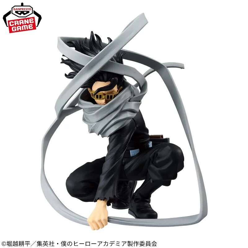 Оригинальная коллекционная фигурка BANDAI Banpresto My Hero Academia Aizawa Shouta MAXIMATIC ERASER HEAD из ПВХ, модель персонажа аниме, игрушка, подарок