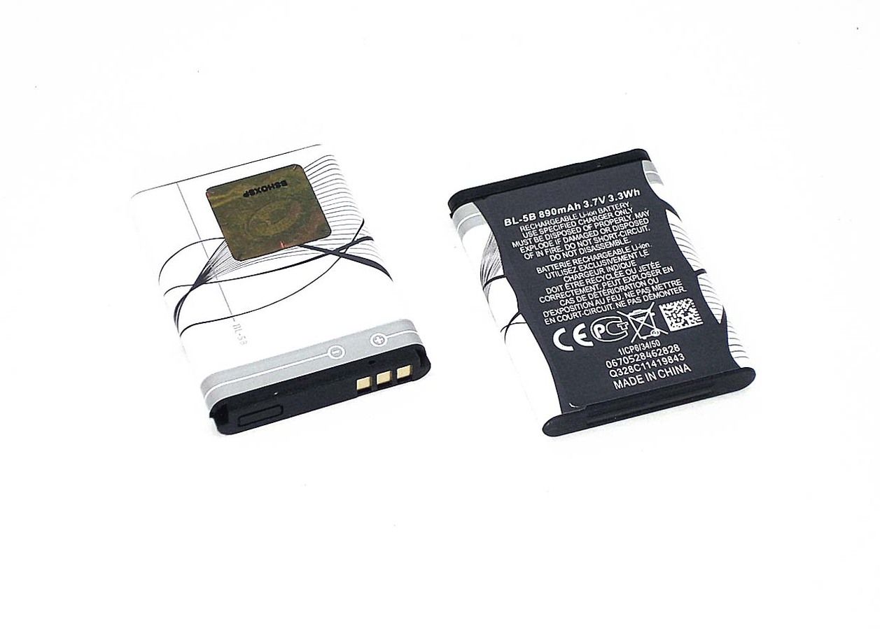Аккумулятор BL-5B для Nokia 6060/3220/3230/5070/5140