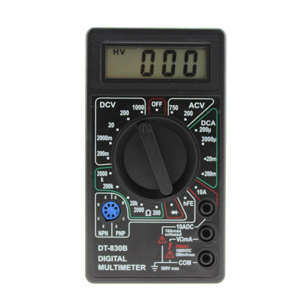 Digital Multimeter DT-830B Mini Diodes Accurately Portable for Car Household