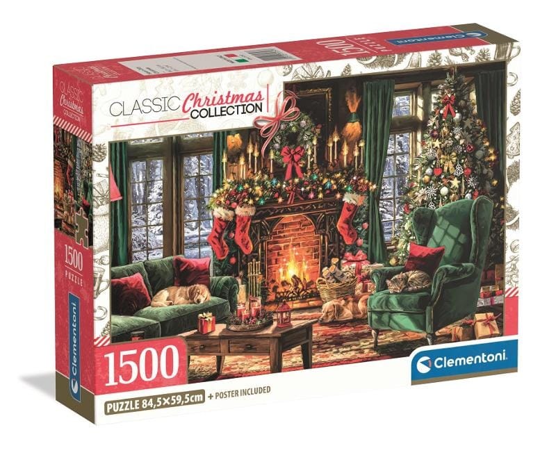 Пазл Clementoni Xmas Collection Have a Cozy Christmas, 1500 элементов