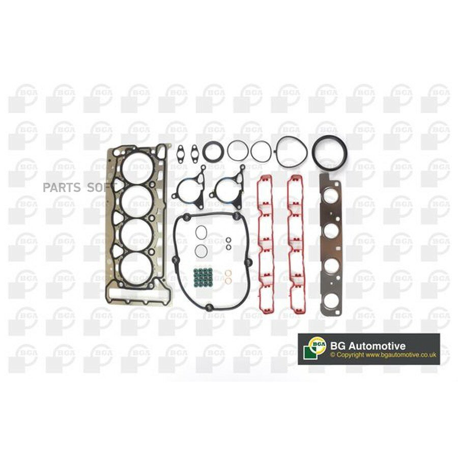 Набор прокладок ГБЦ AUDI/VW 1.8/2.0 TFSI (BZB/CABA/CABB) 04- от официального дистрибьютора, BGA, артикул HK9797