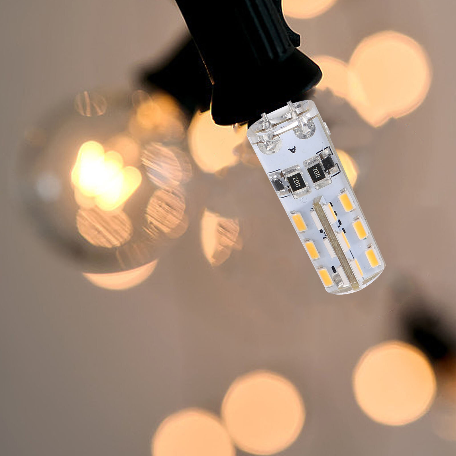 LEORX 10 Шт Энергосберегающие LED Лампы G4 DC 12V 2 Ватта 2600 2900K Теплый Белый 3 54X1 00X1 00CM