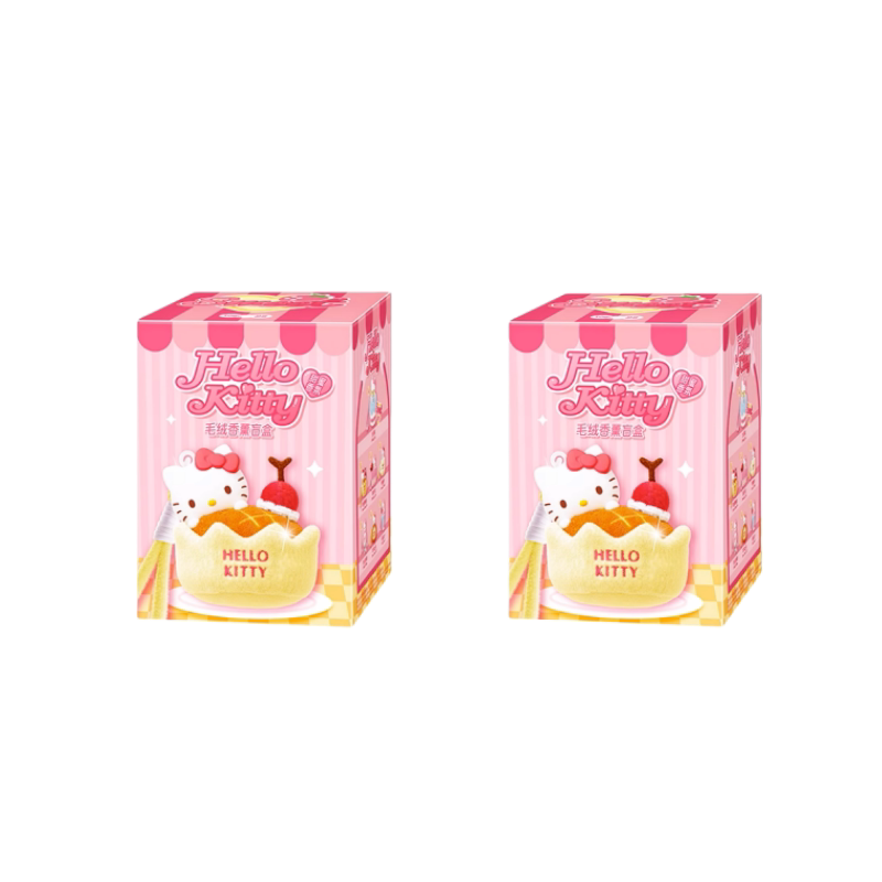 Набор из 2 шт. сладких фигурок Hello Kitty с ароматом, новые нераспечатанные, уникальные персонажи для подарка на день