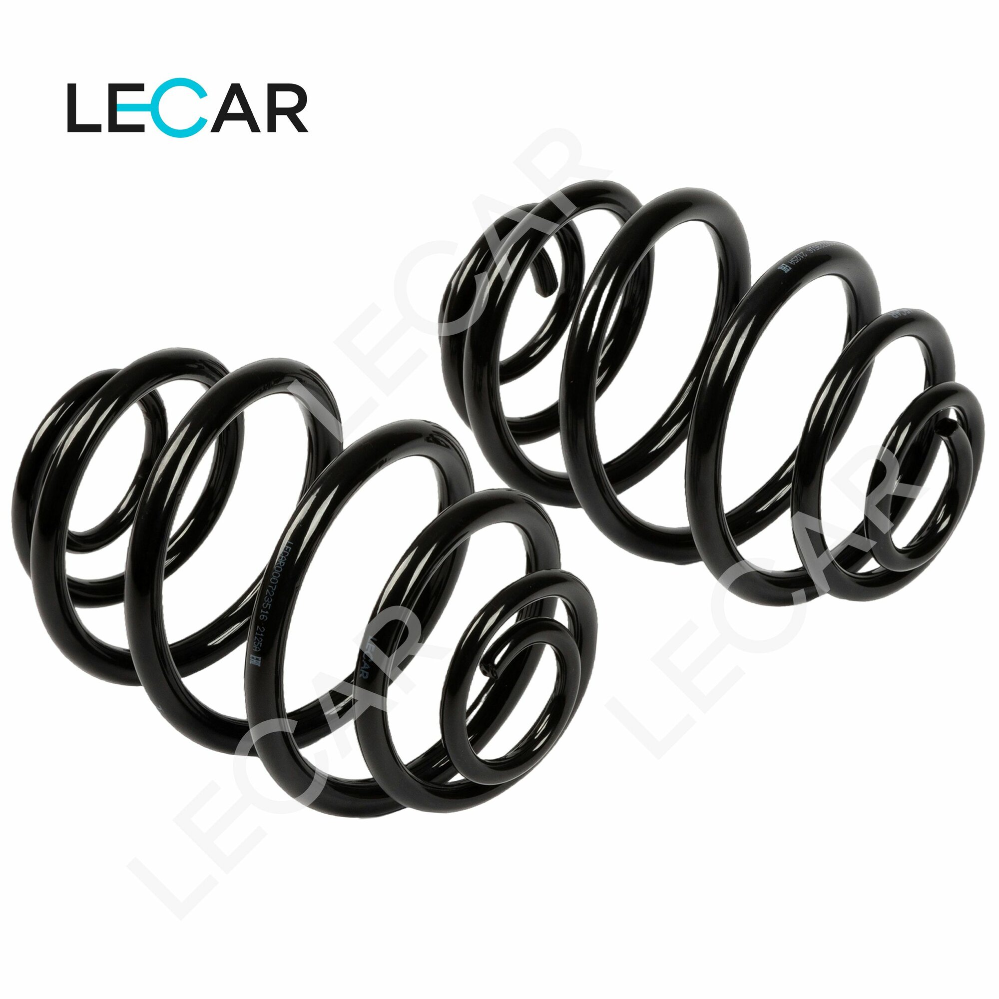Пружина подвески задняя LECAR000723516 для Daewoo Lanos, Zaz Sens 97- 1.4, 1.5, 1.6