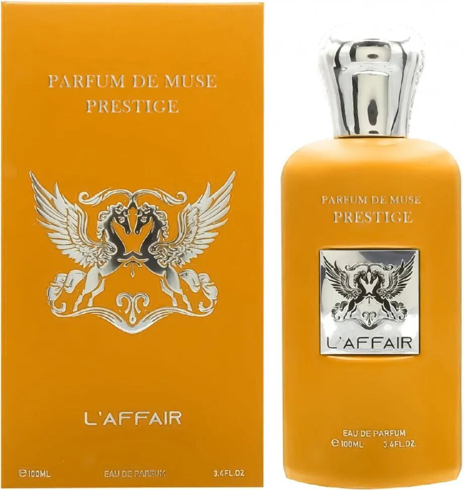 Парфюмерная вода для мужчин Parfume de Muse Prestige L'AFFAIR, 100 мл.