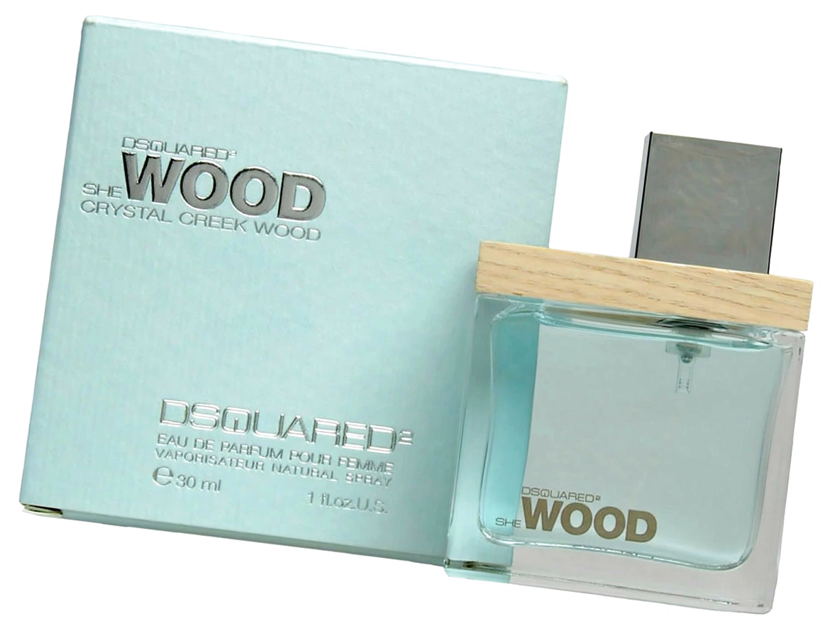 Ши Вуд Кристал Крик Вуд парфюмерная вода 30 мл женская / Dsquared 2 She Wood Crystal Creek
