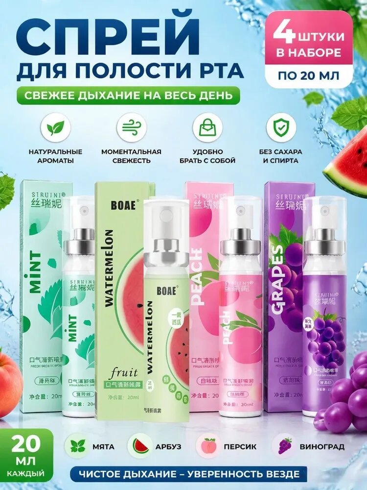 Спрей для полости рта 80 мл