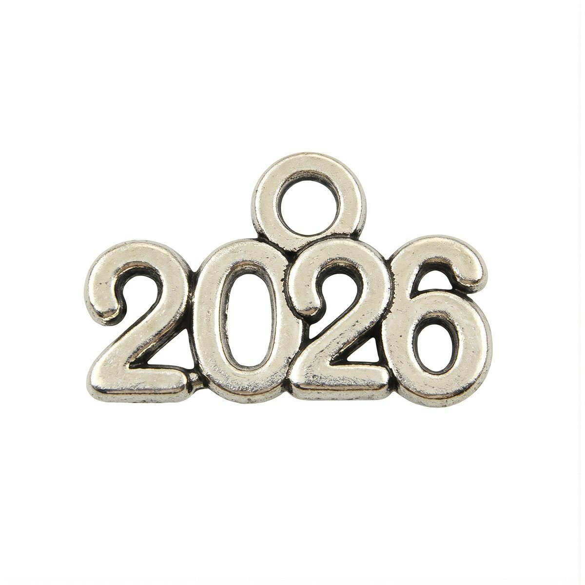 Подвеска из сплава 2026 2027 2028 с цифрами для самостоятельного изготовления ювелирных украшений дома