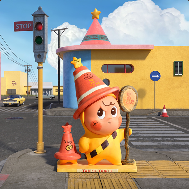 Фигурка POPMART Star Man 123! в коробке-сюрпризе, открытая версия Bad Temper, оригинал