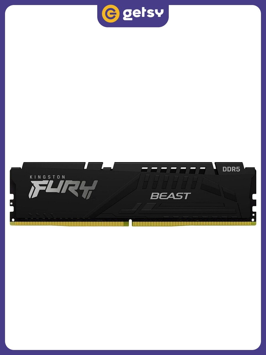 Оперативная память KINGSTON FURY Beast Black DIMM DDR5 32GB 5200MT/s (KF552C40BB2-32)