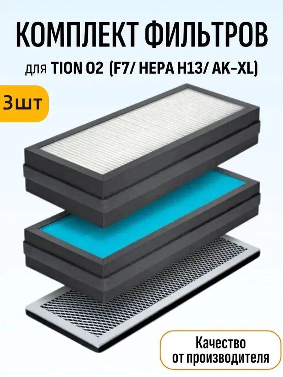 Цзинъянь-Комплект фильтров для Бризер 3S, 4S (G4/EPA11/AK-XL)