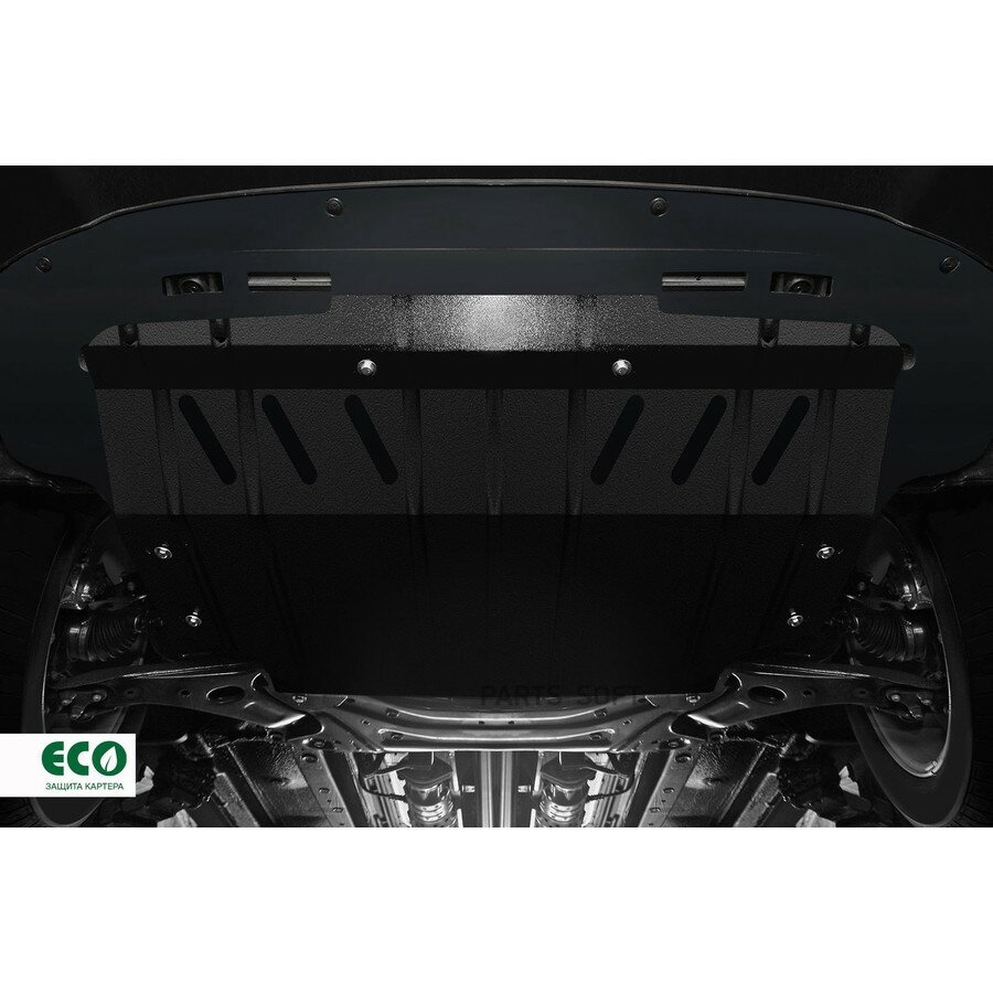 Защита картера ECO для LADA Kalina I, II, Granta, DATSUN On-Do, Mi-Do (04-) 1,6 бен. АT/МT, Granta от официального дистрибьютора, ECO, артикул ECO5220020