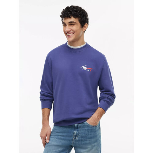 фото Свитшот tommy jeans, 1 шт., размер xl, , синий