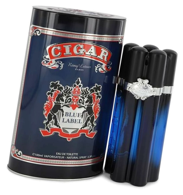 Туалетная вода для мужчин Remy Latour Cigar Blue Label 100 мл - Реми Латур