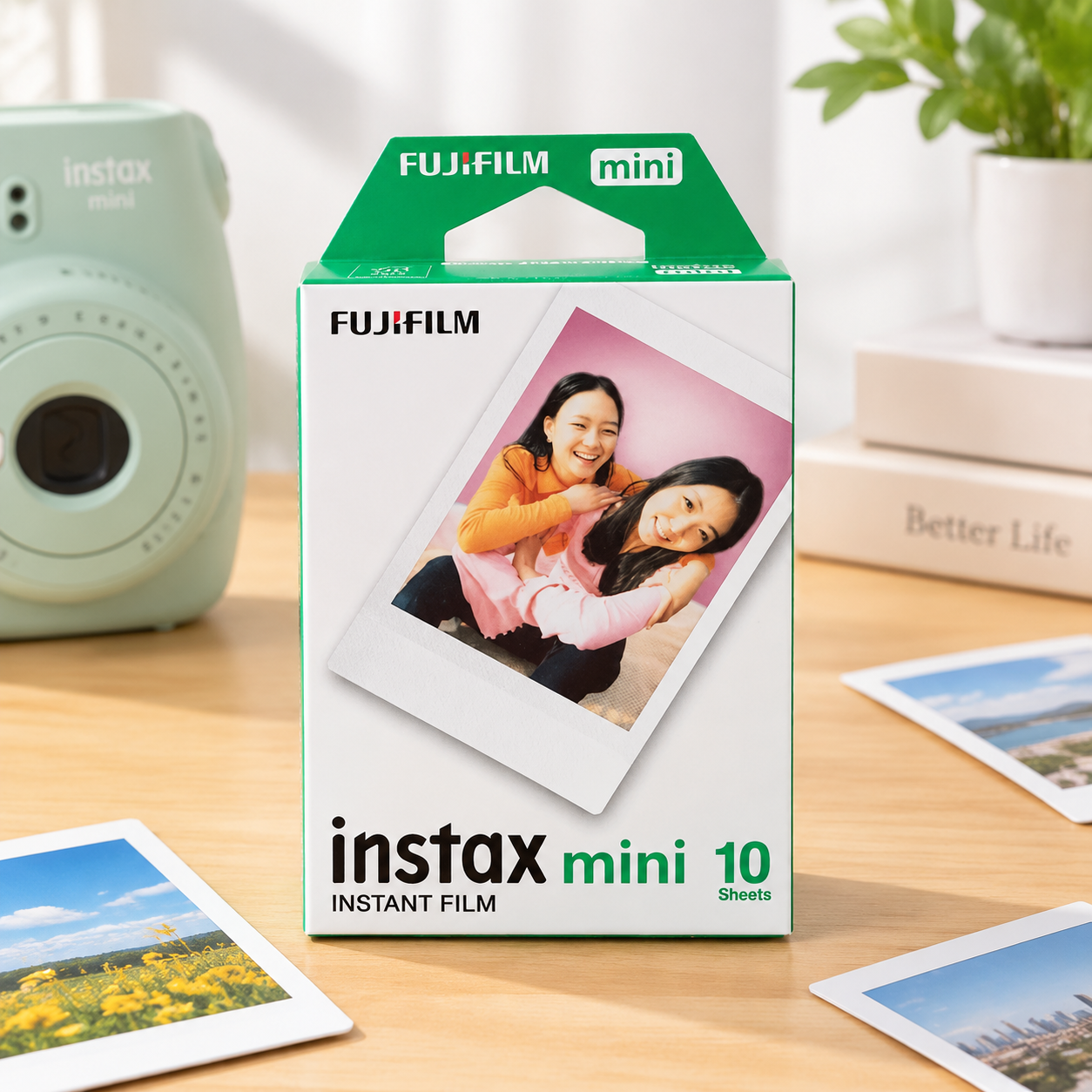 Картридж Fujifilm Instax Mini, Фотопленка Instax Mini, 10 снимков