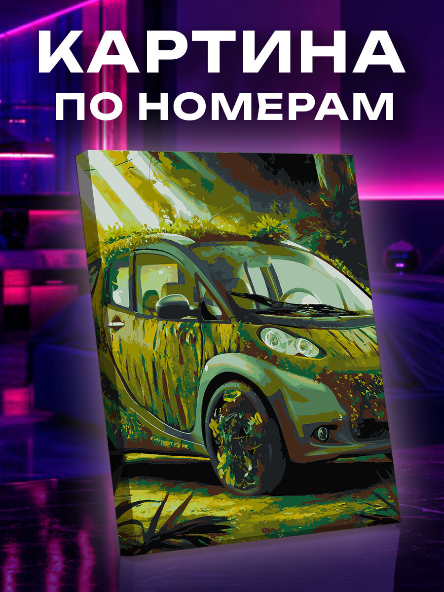 Картина по номерам Машина