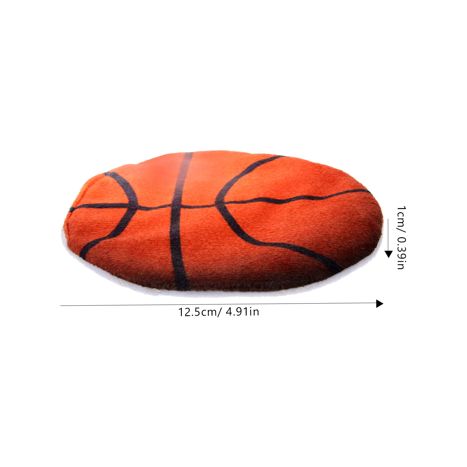 Интерактивная Игрушка Для Кошек Летающий Диск Из Плюша 12 50X12 50X1 00Cm
