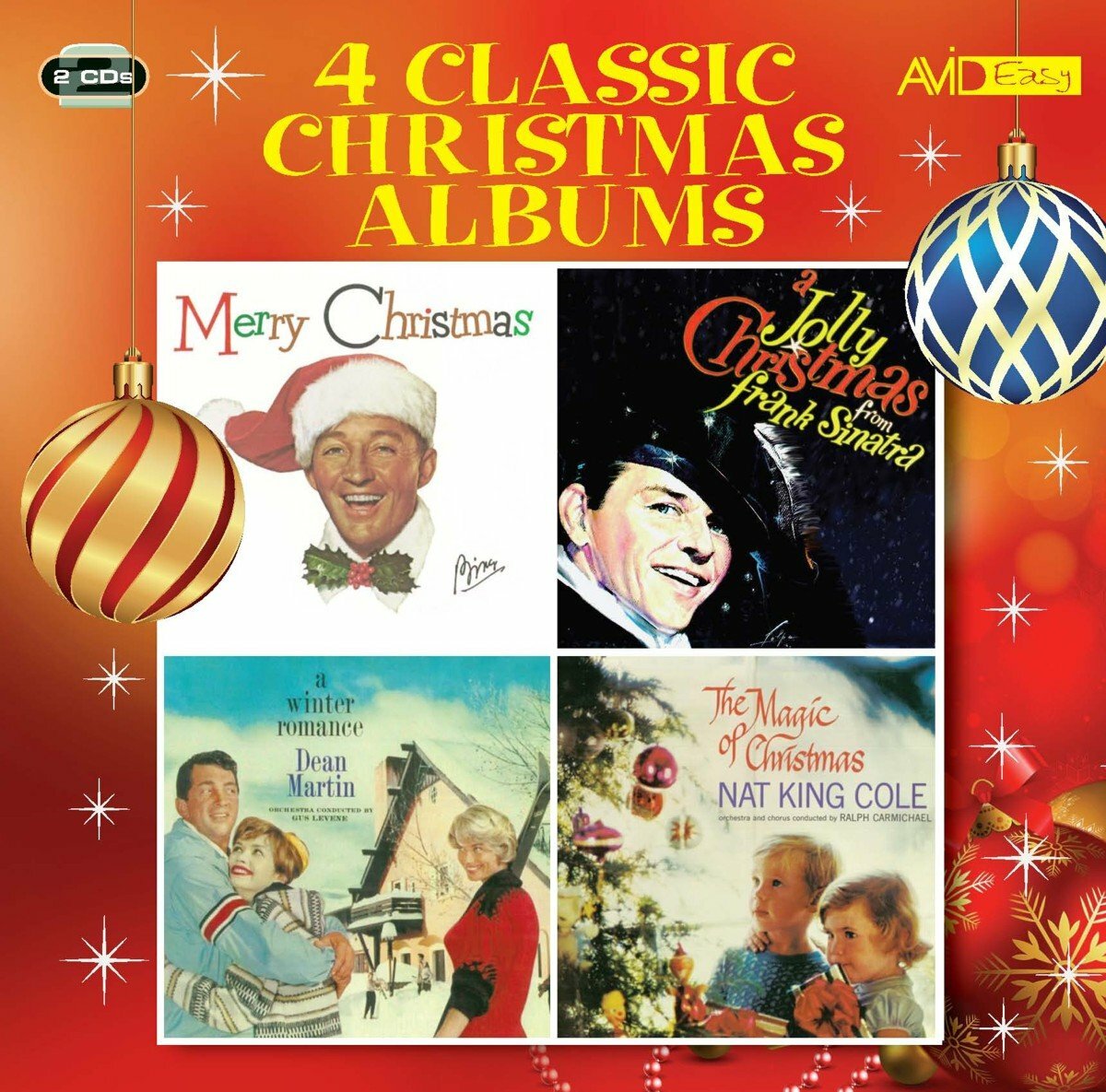 Музыка CD Various - 4 Classic Christmas Albums (CD, Compilation, Remastered, 2016)