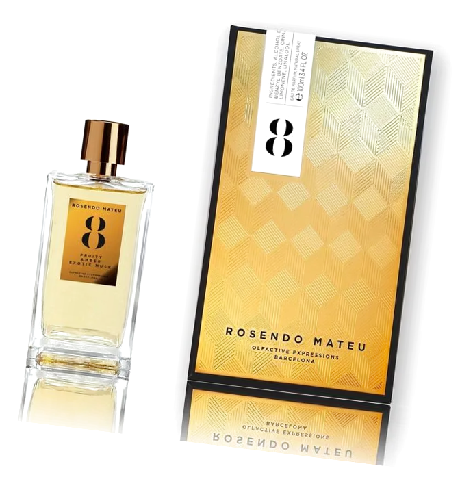 Rosendo Mateu No 8 Fruity Amber парфюмерная вода для женщин и мужчин 100 мл / Розендо Матеу Мускус