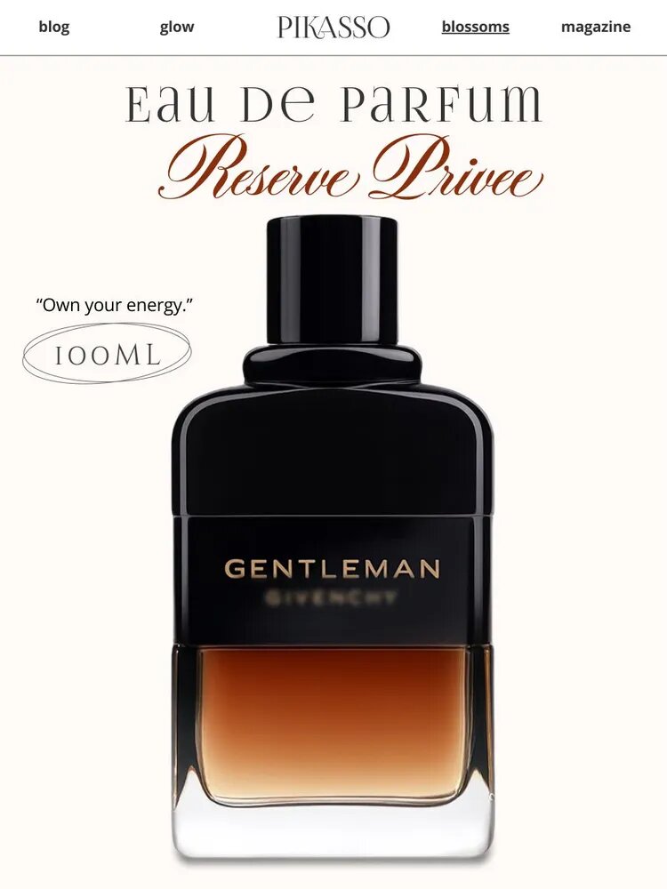 Gentleman Reserve Privee / Джентельмен духи мужские