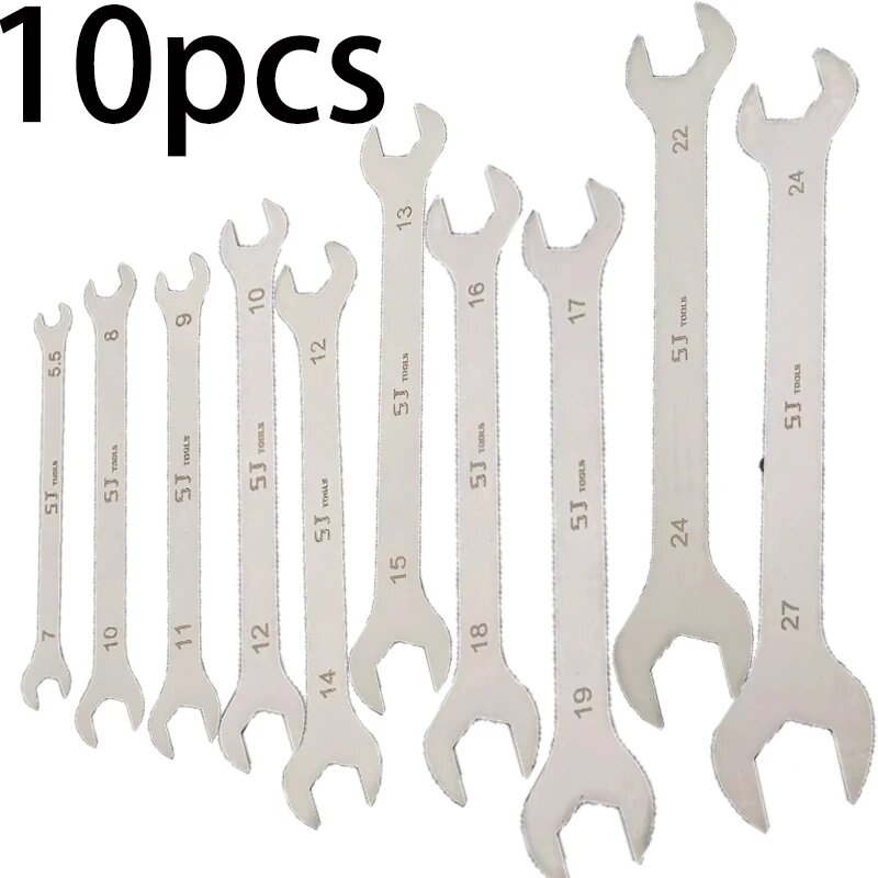Набор открытых ключей 10шт Hi-Spec, Цвет: 10pieces