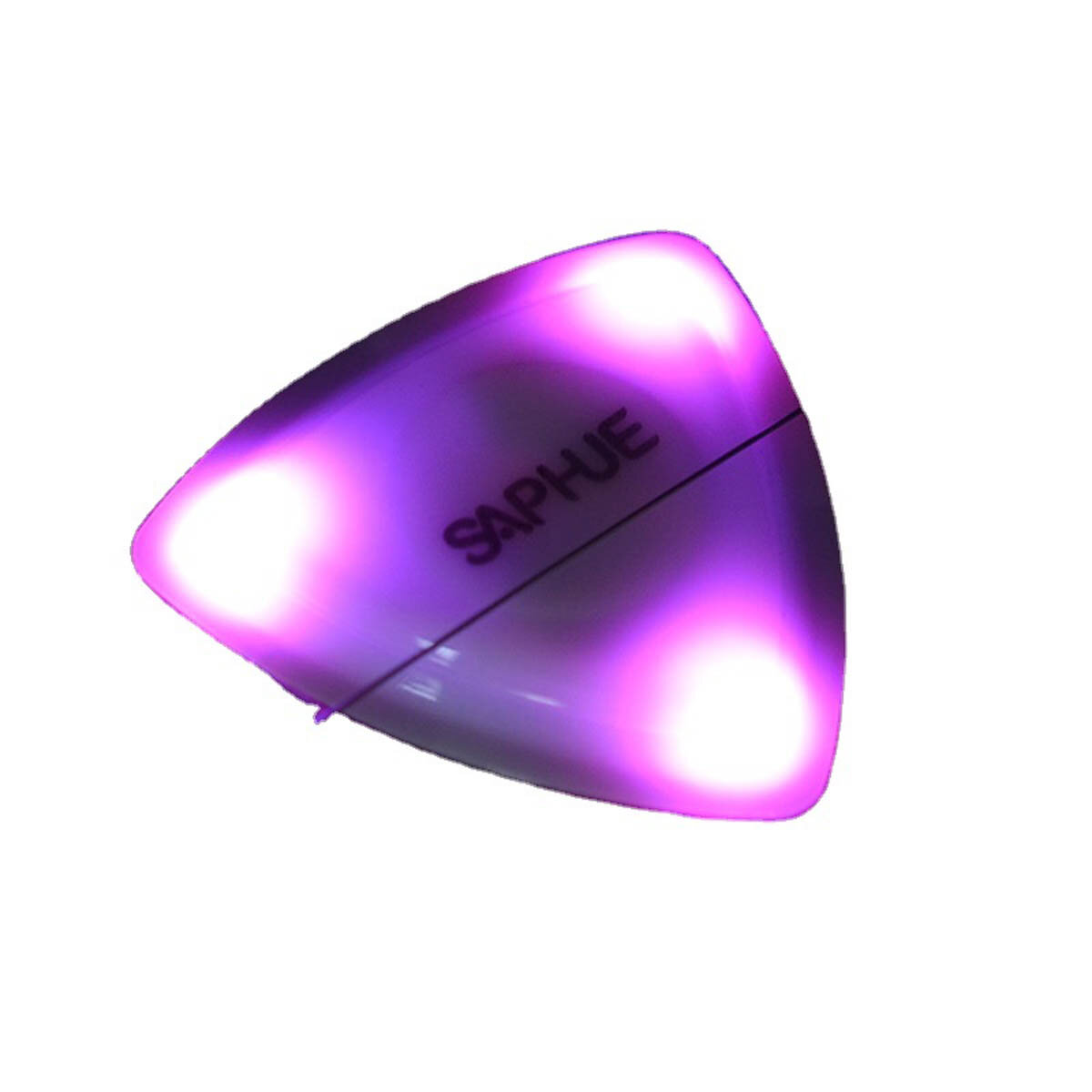 Оригинальный светящийся медиатор Muza BB-4 V для гитары с LED-подсветкой ярко белого цвета
