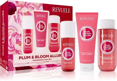 Набор парфюмерный Revuele Plum & Bloom Allure Fragrance Trio Set