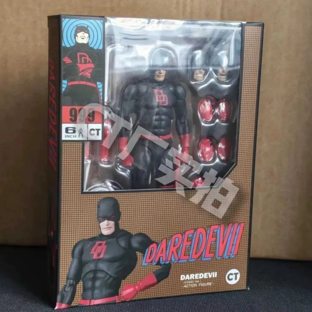 Фигурка Daredevil Mafex 223 Bandai Черный, BLACK