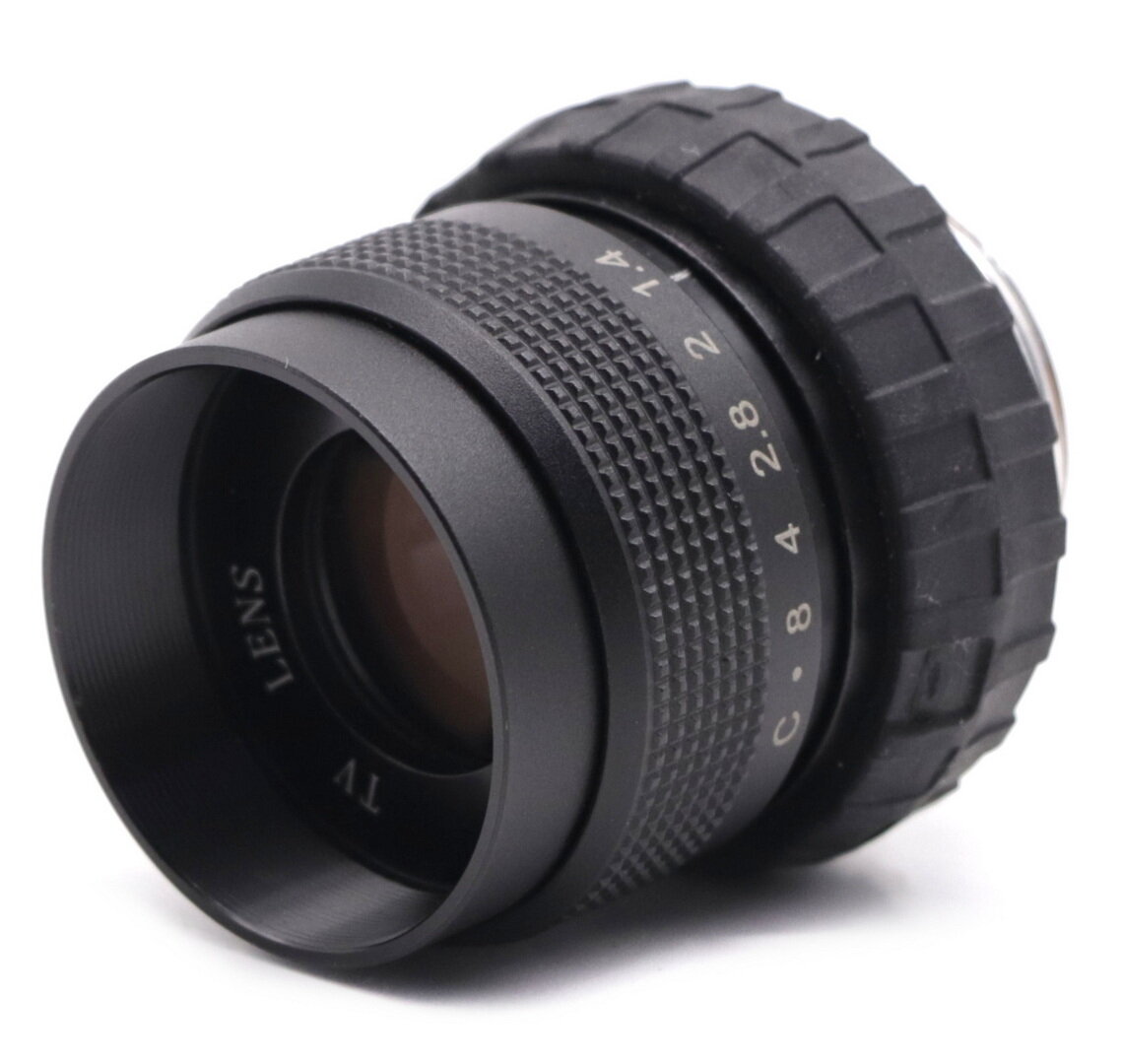 Телевизионный объектив TV Lens 25mm f/1.4