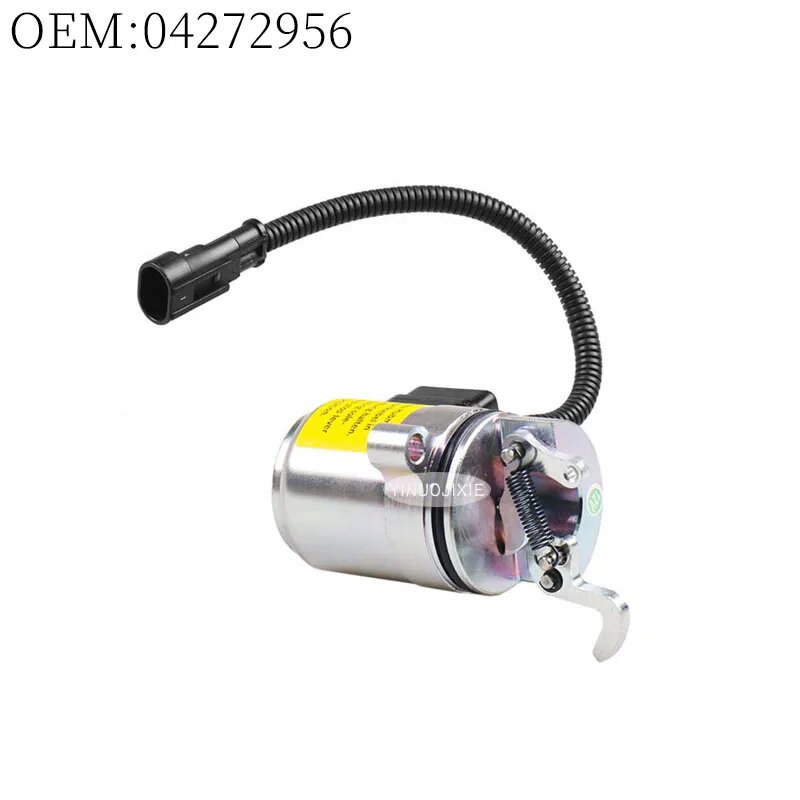 Клапан отсечки топлива (соленоид) для двигателя Deutz BF4M2011/BF4M2012, OEM 04272956, 12V/24V