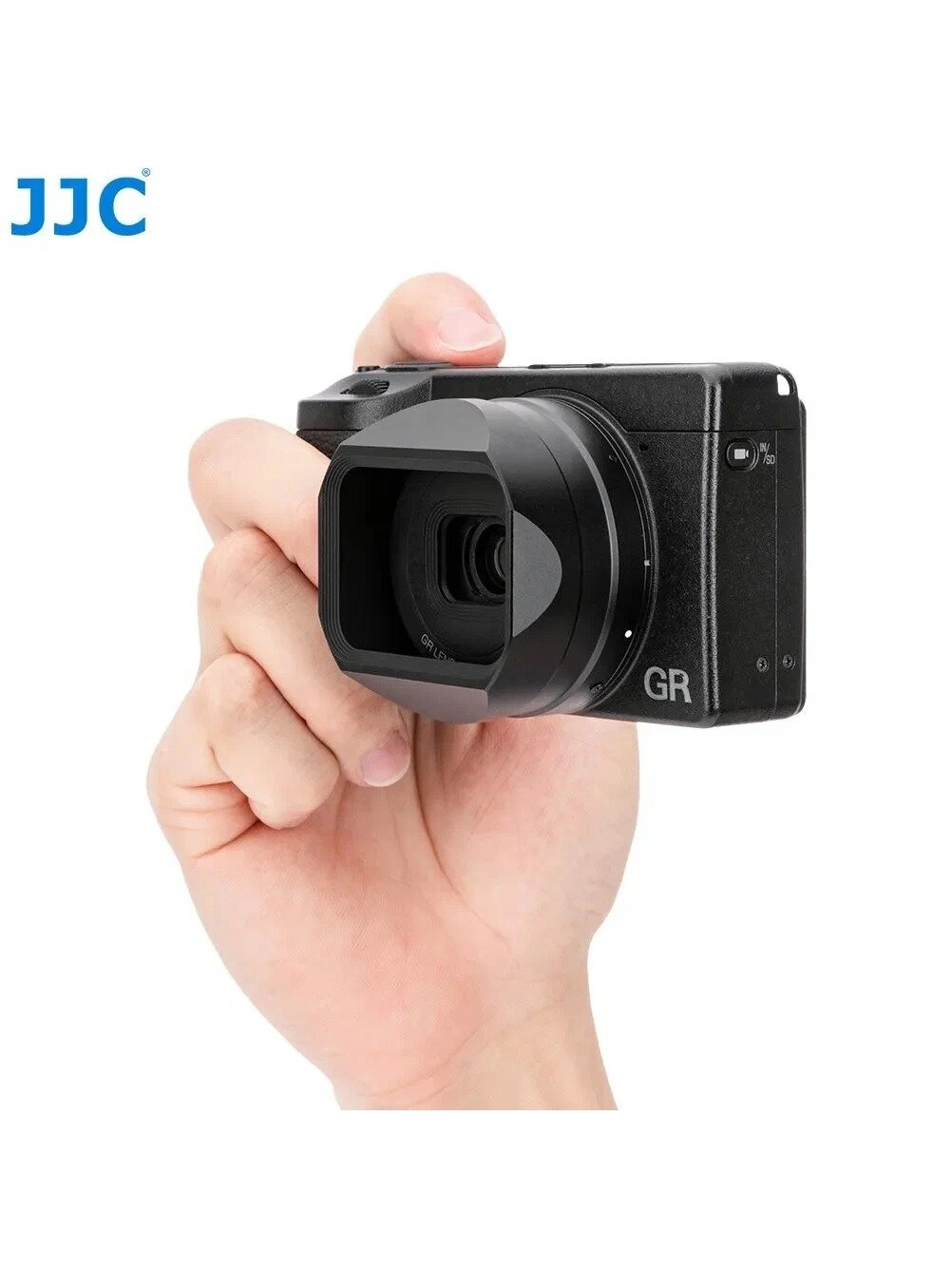 JJC Бленда для объектива металлическая для Ricoh GR IV / GR IV HDF / GR IV Monochrome LH-GR4