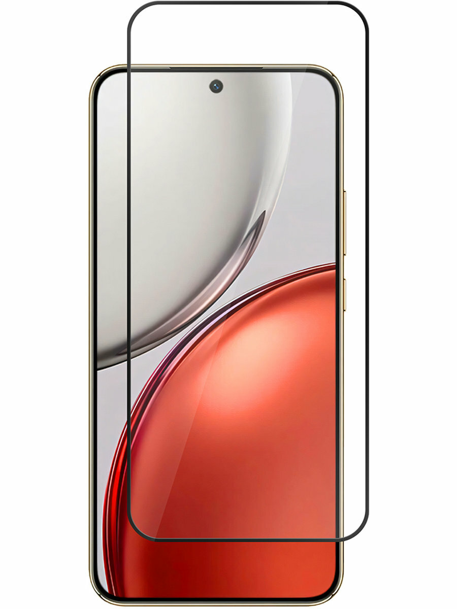 Защитное стекло BoraSCO для HONOR X9d с чёрной рамкой