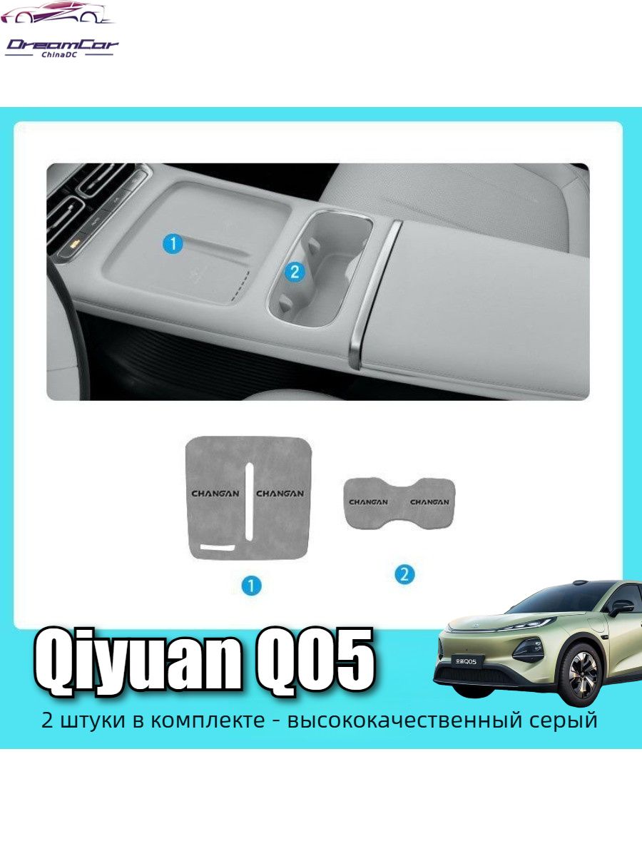 Qiyuan Q05 Противоскользящий коврик для слотов хранения.