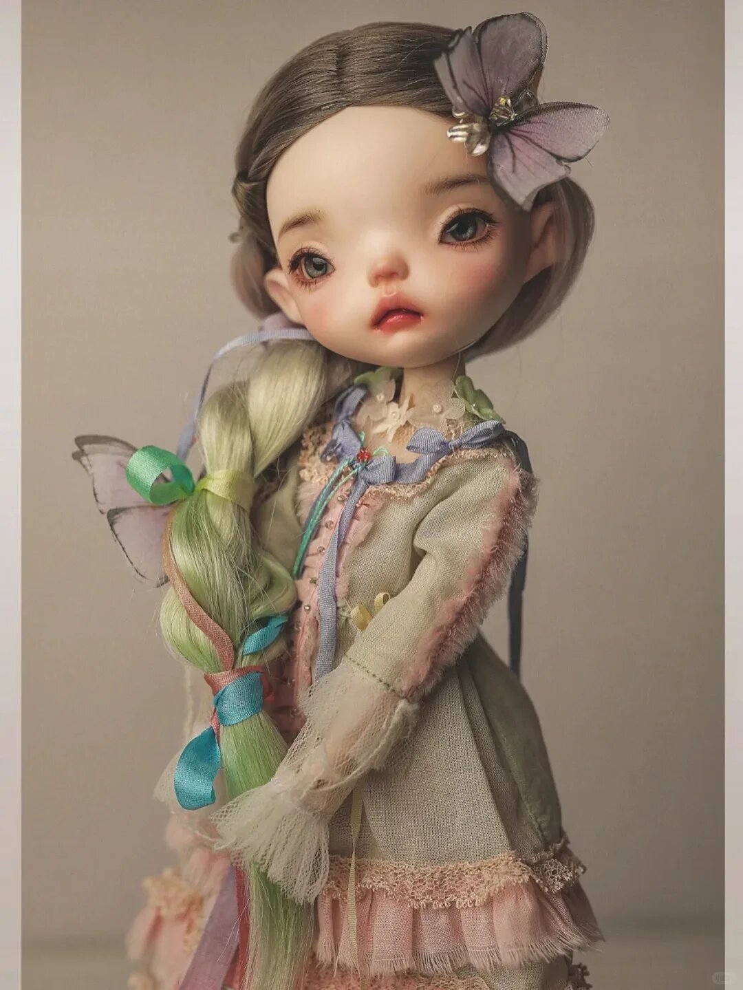 Кукла BJD SD 1/6 NaNa Jacoosun из смолы No makeup Nude Doll, Normal skin