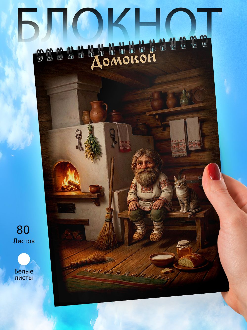 Блокнот А6 - Славянских духи и нечисти - Домовой