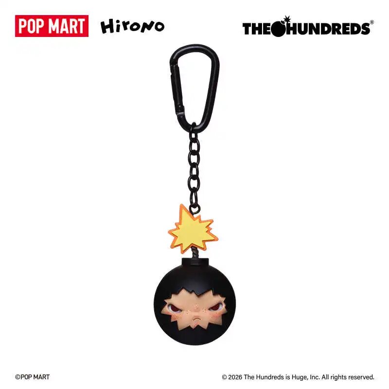 POP MART Hirono The Hundreds Series Фигурки-сюрприз Pendant