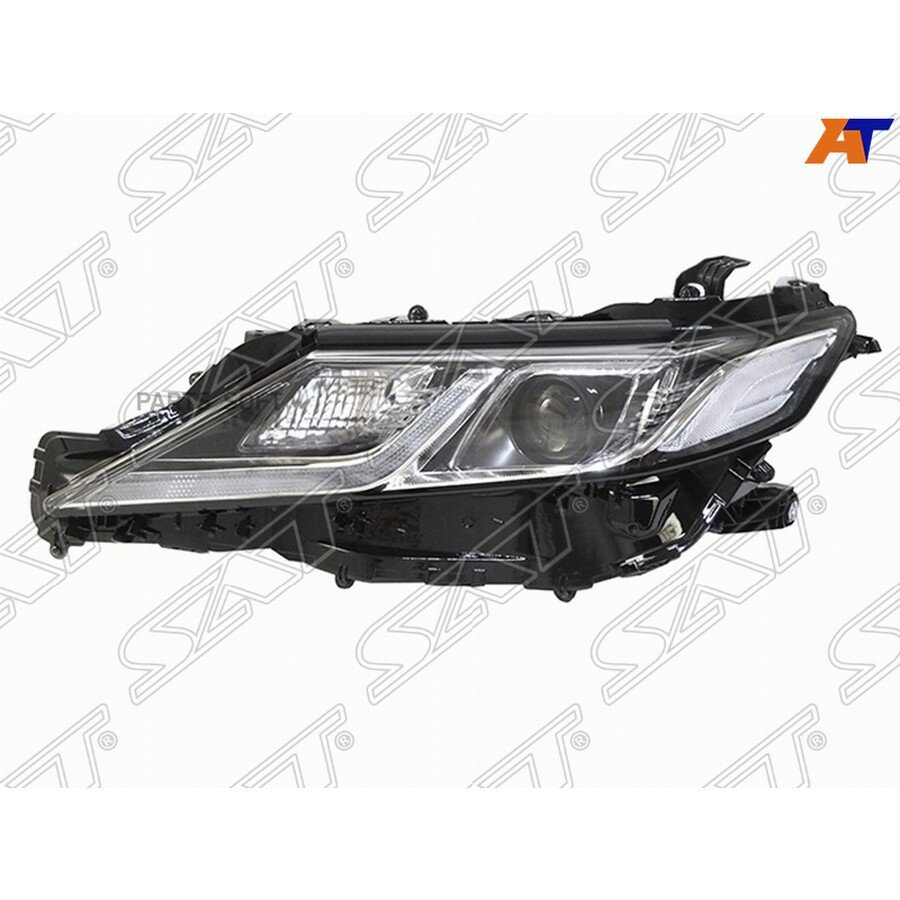 Фара Toyota Camry (XV70) 17-21 (Слева/ LED/ ДХО/ С электрокорректором/ 1 полоса) от официального дистрибьютора, SAT, артикул ST31211T2DL