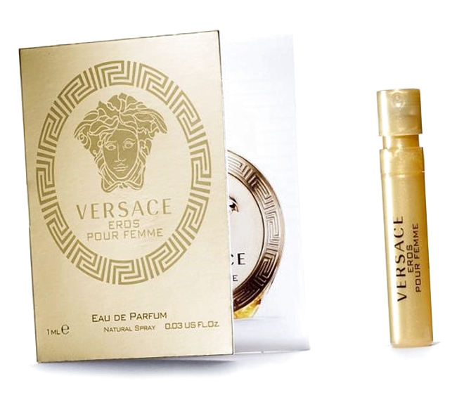Сэмпл женского парфюма Версаче Эрос Пур Фам 1 мл / Versace Eros Pour Femme Lady