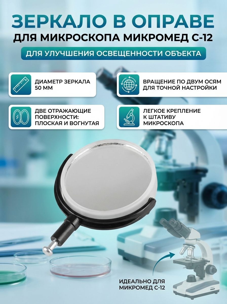 Зеркало в оправе для С-12
