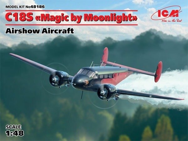 Американский демонстрационный самолет C18S Magic by Moonlight (1/48) 48186 ICM