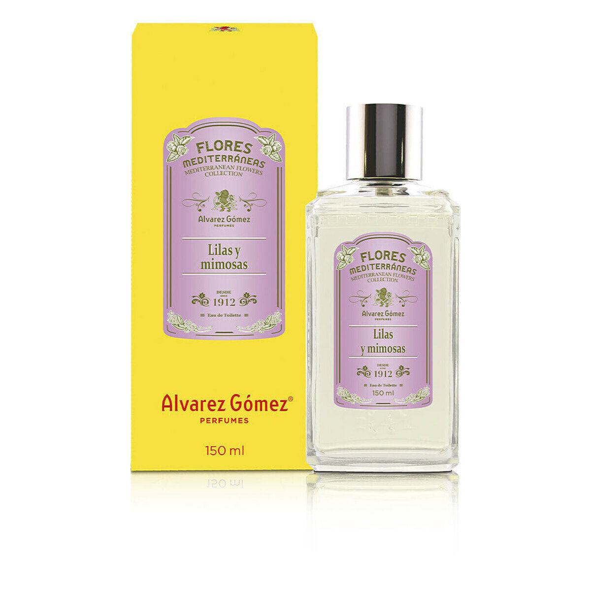 Туалетная вода Alvarez Gomez Lilac And Mimosa цветочный аромат, 150 мл