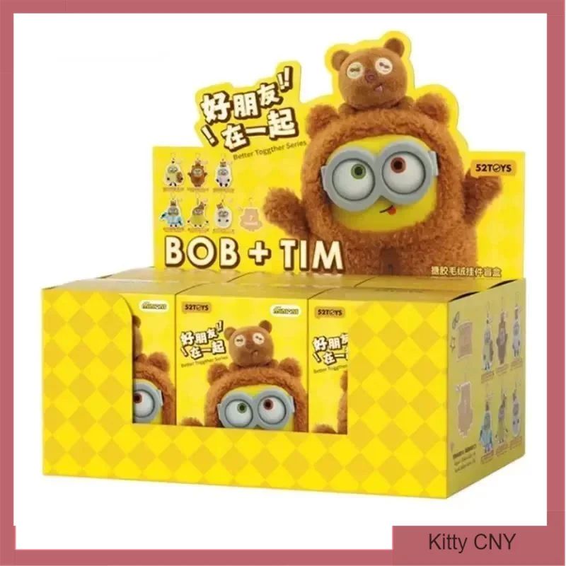 Bob и Tim плюшевые брелоки, слепой бокс (6 шт, новый комплект, не распечатан)--SD925
