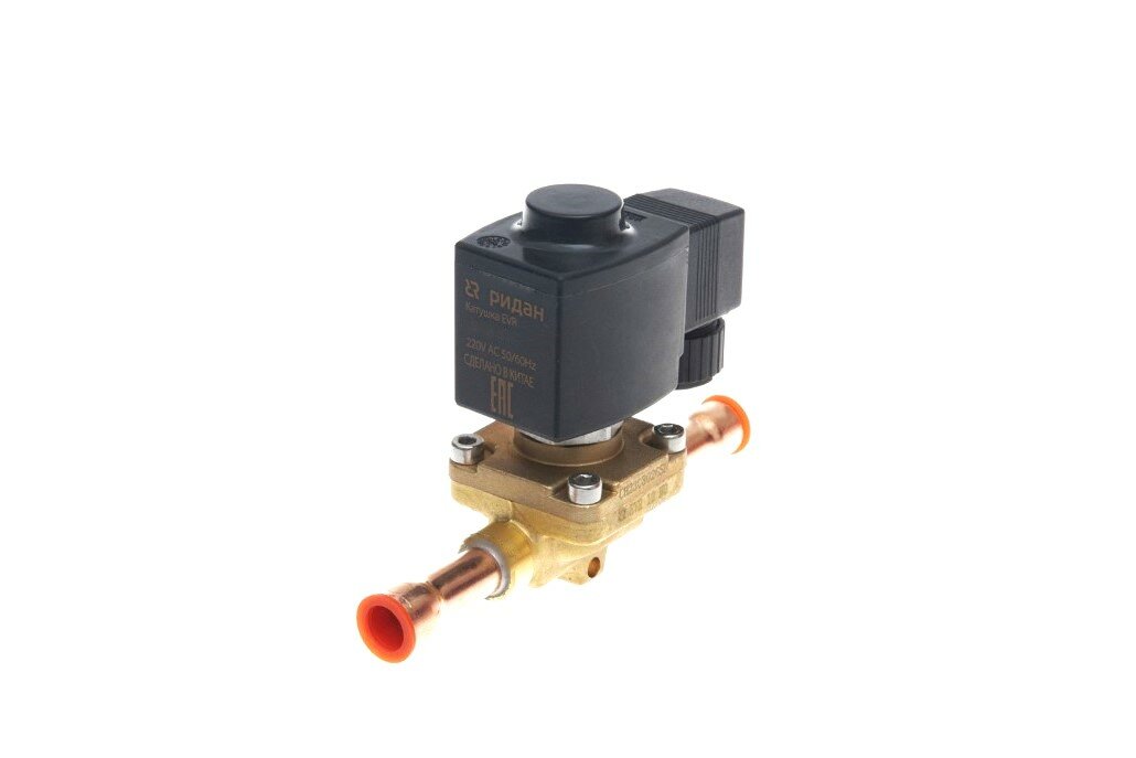 Клапан электромагнитный Ридан EVR 10 но 1/2" Kvs 2.2, 032L1291R