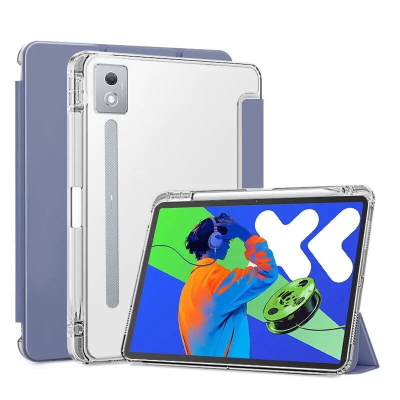 Чехол BLOCROSS для Xiaoxin Pad Pro 12.7 2025/2023 с Xiaoxin Pro GT 11.1, Фиолетовый, Purple